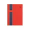 Naptár, tervező, B6, heti, TOPTIMER "Vario", piros-kék