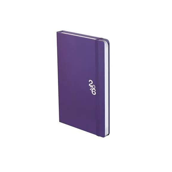 Naptár, tervező, A5, heti, TOPTIMER "Rainbow", lila