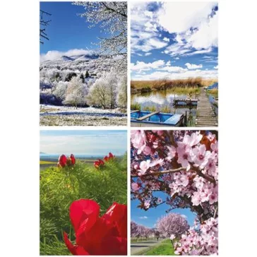   Naptár, fali, TOPTIMER, "Ezerszínű Magyarország"