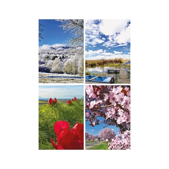 Naptár, fali, TOPTIMER, "Ezerszínű Magyarország"