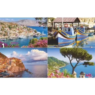 Naptár, fali, TOPTIMER, "Mediterrán"