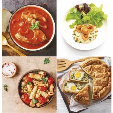 Naptár, fali, TOPTIMER "Ételreceptek"