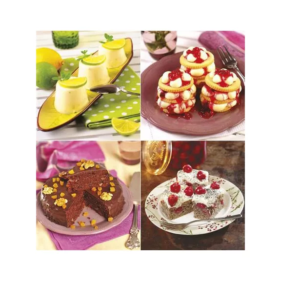 Naptár, fali, TOPTIMER "Desszertek"