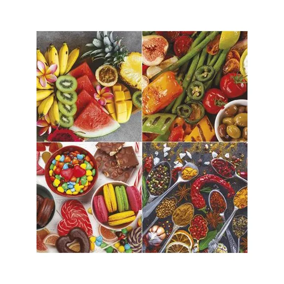 Naptár, fali, TOPTIMER "Gourmet"