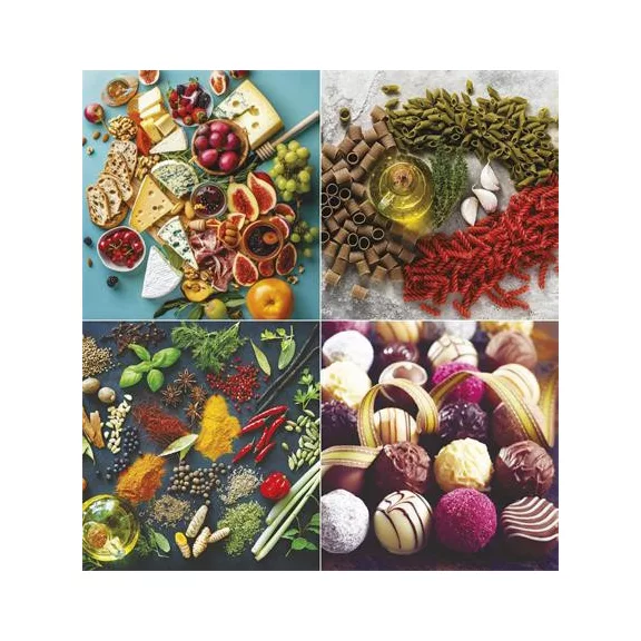 Naptár, fali, TOPTIMER "Gourmet"