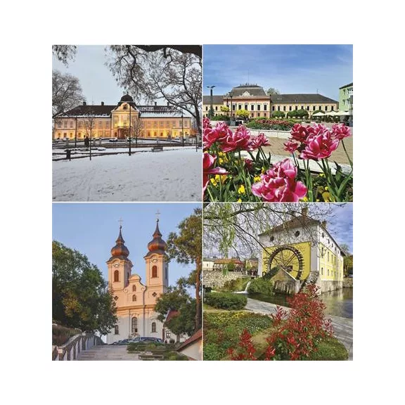 Naptár, fali, TOPTIMER "Magyar városok"