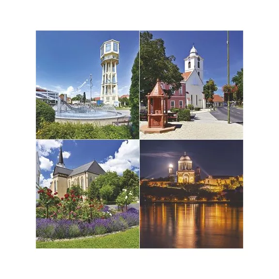 Naptár, fali, TOPTIMER "Magyar városok"