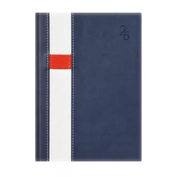   Naptár, tervező, B5, heti, TOPTIMER "Vario", kék-fehér