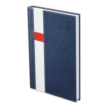   Naptár, tervező, B5, heti, TOPTIMER "Vario", kék-fehér