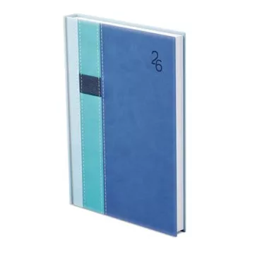   Naptár, tervező, B5, heti, TOPTIMER "Vario", kék-türkiz