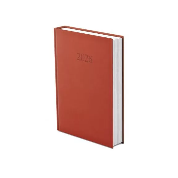 Naptár, tervező, A4, napi, TOPTIMER "Wide", bordó