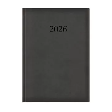   Naptár, tervező, A4, napi, TOPTIMER "Wide", fekete