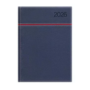   Naptár, tervező, B5, heti, TOPTIMER, "Young", kék-piros