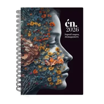   Naptár, tervező, spirálozott, A5, napi, TOPTIMER "ÉN 2026"