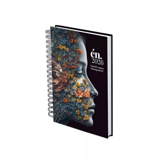 Naptár, tervező, spirálozott, A5, napi, TOPTIMER "ÉN 2026"