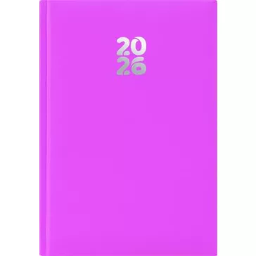   Naptár, tervező, A5, napi, DAYLINER, "Pannon", fuchsia
