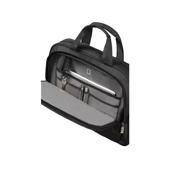 Notebook táska, 15,6", AMERICAN TOURISTER "AT Work", fekete-narancs