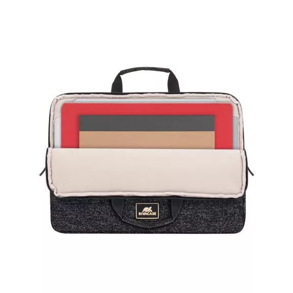 Notebook táska, 15,6", vezeték nélküli egérrel, RIVACASE "Anvik 7916", fekete