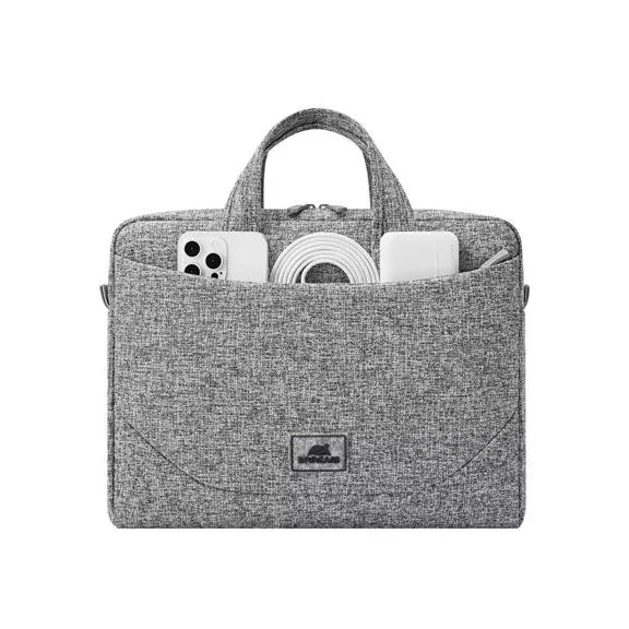 Notebook táska, 14", RIVACASE "Anvik 7921", világosszürke