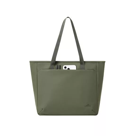 Notebook táska, női, 14", RIVACASE "Eden ECO 7821", olivazöld