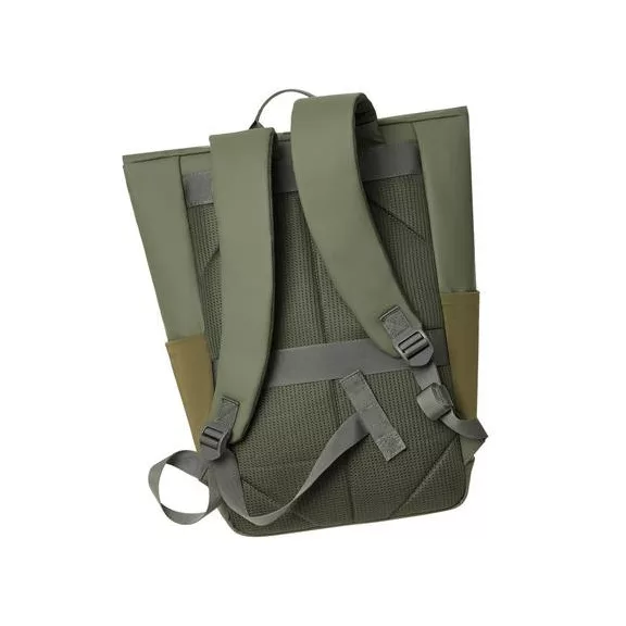 Notebook hátizsák, 14", 17L, rolltop, RIVACASE "Eden ECO 7826", olivazöld