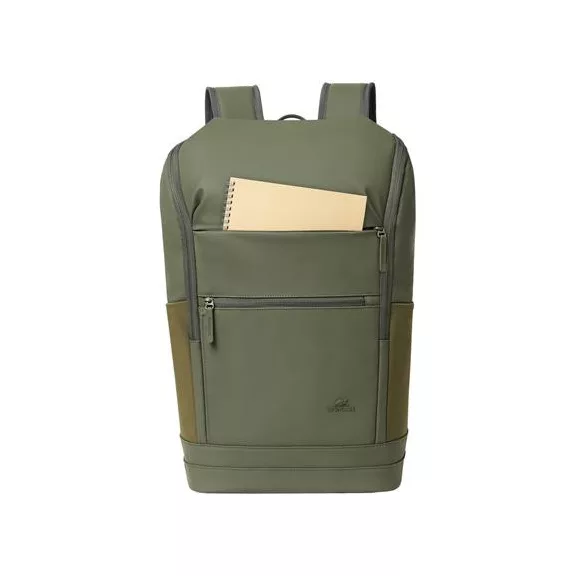 Notebook hátizsák, 15,6", 20L, RIVACASE "Eden ECO 7856", olivazöld