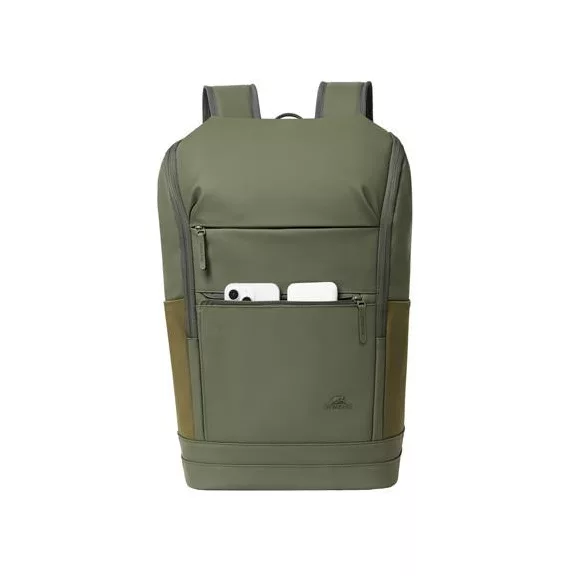 Notebook hátizsák, 15,6", 20L, RIVACASE "Eden ECO 7856", olivazöld