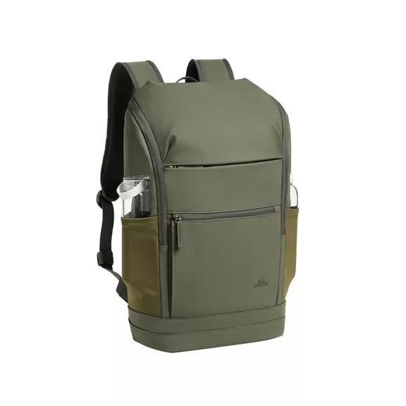 Notebook hátizsák, 15,6", 20L, RIVACASE "Eden ECO 7856", olivazöld
