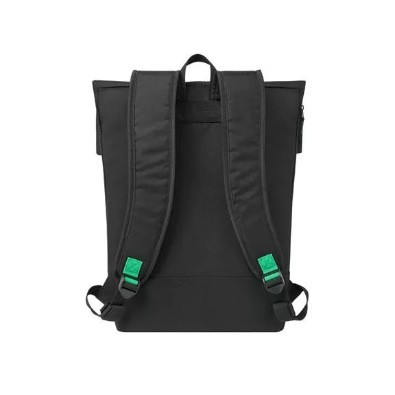 Notebook hátizsák, 15,6", rolltop, 15L, RIVACASE "Gremio ECO 5567", fekete