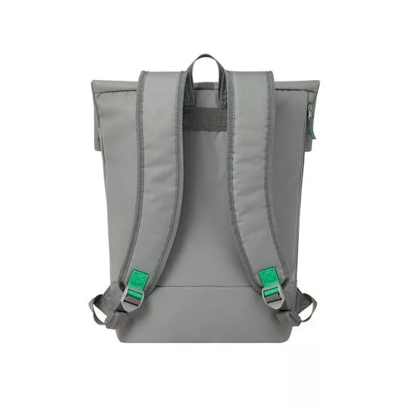 Notebook hátizsák, 15,6", rolltop, 15L, RIVACASE "Gremio ECO 5567", szürke