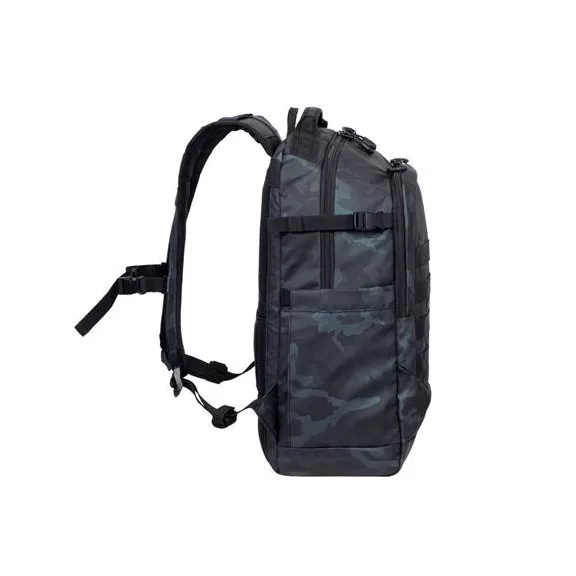 Notebook hátizsák, 15,6", 28L, RIVACASE "7631 Sherwood Navy Camo", fekete-terepminta