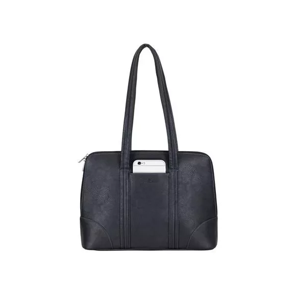 Notebook táska, női, 14", RIVACASE "Orly 8992", fekete