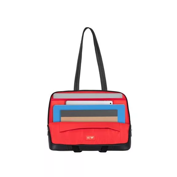 Notebook táska, női, 14", RIVACASE "Orly 8992", fekete