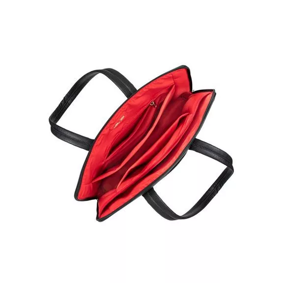 Notebook táska, női, 14", RIVACASE "Orly 8992", fekete