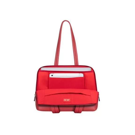 Notebook táska, női, 14", RIVACASE "Orly 8992", piros