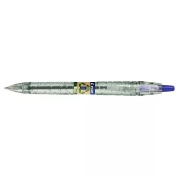   Golyóstoll, 0,27 mm, nyomógombos, PILOT "B2P EcoBall", kék