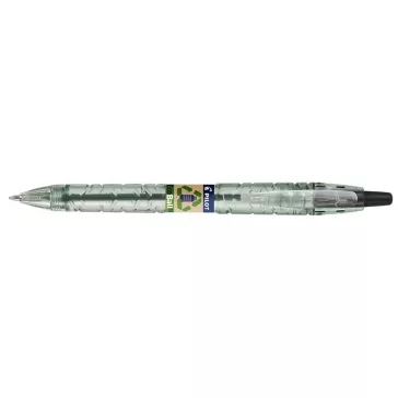   Golyóstoll, 0,27 mm, nyomógombos, PILOT "B2P EcoBall", fekete