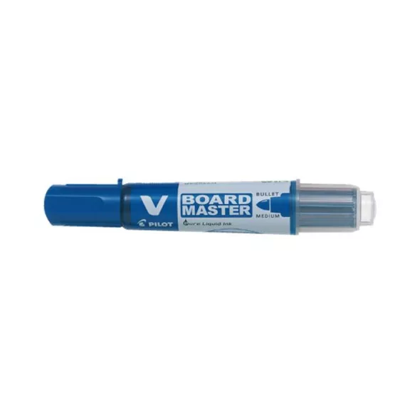 Táblamarker, 2,3 mm, kúpos, PILOT "V-Board Master", kék