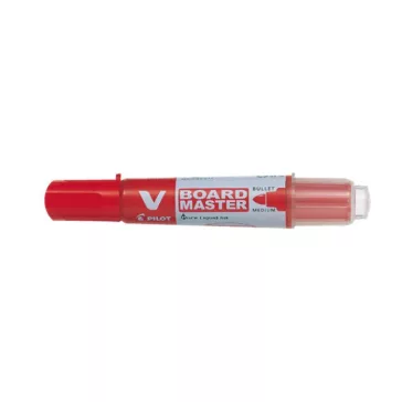   Táblamarker, 2,3 mm, kúpos, PILOT "V-Board Master", piros