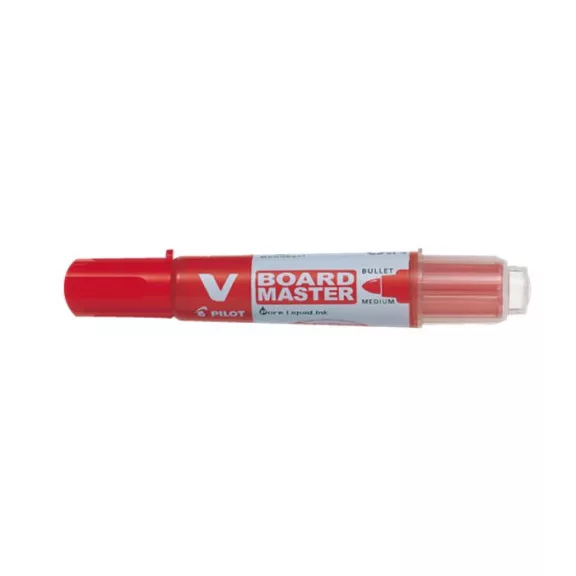 Táblamarker, 2,3 mm, kúpos, PILOT "V-Board Master", piros