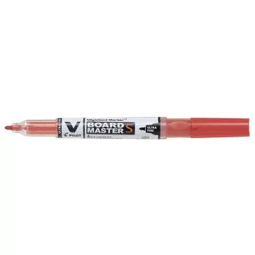   Táblamarker, 0,8 mm, UF, kúpos, PILOT "V-Board Master S", piros
