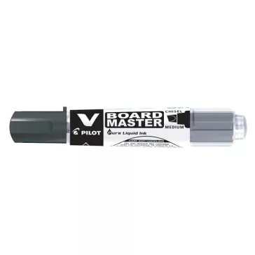   Táblamarker, 2,2-5,2 mm, vágott, PILOT "V-Board Master", fekete