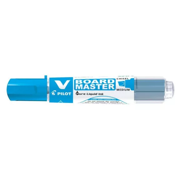 Táblamarker, 2,2-5,2 mm, vágott, PILOT "V-Board Master", kék