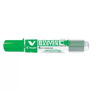   Táblamarker, 2,2-5,2 mm, vágott, PILOT "V-Board Master", zöld