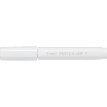Dekormarker, 1 mm, PILOT "Pintor F", fehér