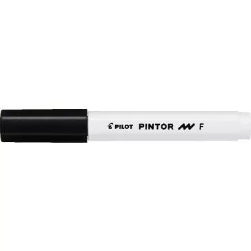 Dekormarker, 1 mm, PILOT "Pintor F", fekete