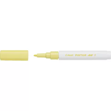 Dekormarker, 1 mm, PILOT "Pintor F", fehér