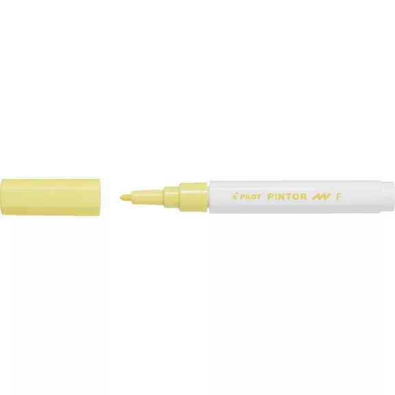 Dekormarker, 1 mm, PILOT "Pintor F", fehér