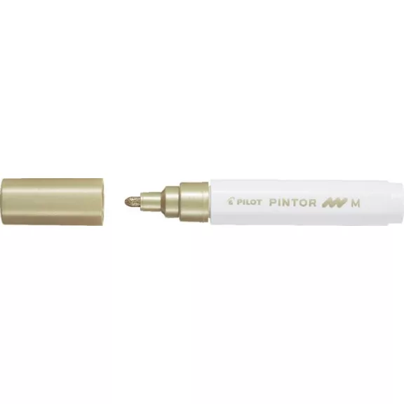 Dekormarker, 1,4 mm, PILOT "Pintor M", arany