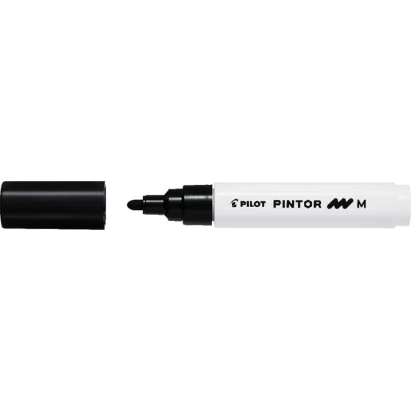 Dekormarker, 1,4 mm, PILOT "Pintor M", fekete